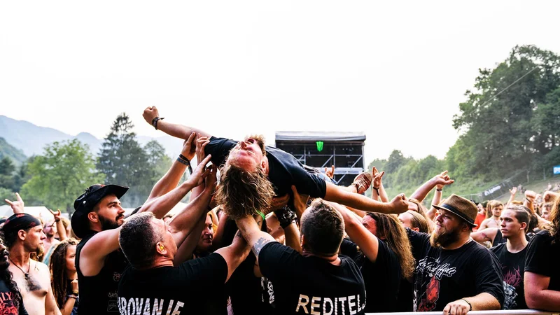 Fotografija: Do zmage in naprej Foto Marko Alpner Metaldays festival