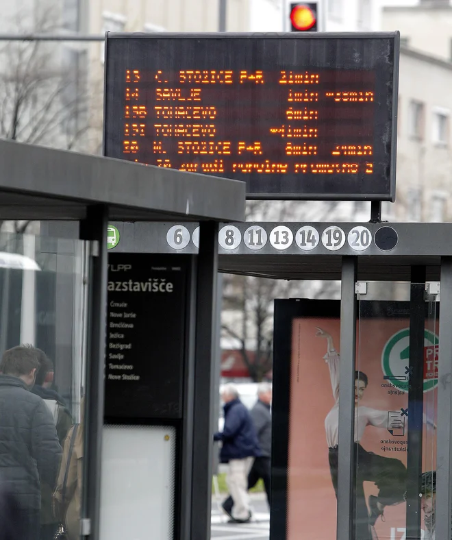 Vozni red, ki ga je aplikacija vsebovala, je bil torej le grobo vodilo. Foto Mavric Pivk