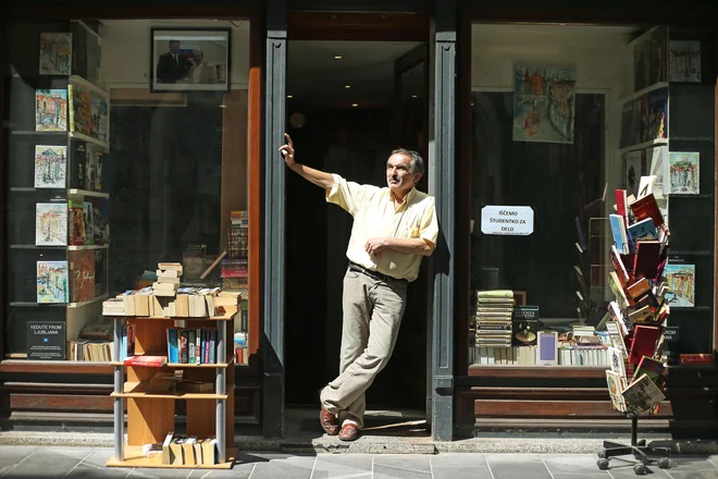 Za marsikoga je Cunjak eden od simbolov stare Ljubljane, saj ima tam tri starinarne. FOTO:&nbsp;Leon Vidic/Delo