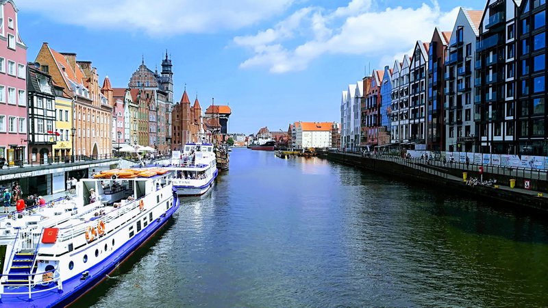 Fotografija: Gdansk – mesto, ki se ga je prijelo tudi ime poljski Amsterdam.