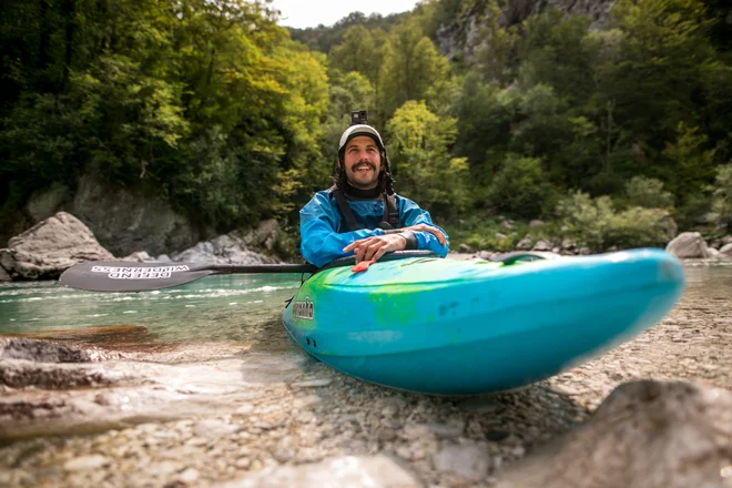 Rok Rozman aktivnosti pri nas usmerja na Savo in Sočo.<br />
Foto Katja Jemec