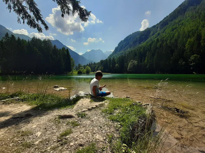 Glavni simbol občine je Planšarsko jezero. FOTO: Janez Porenta