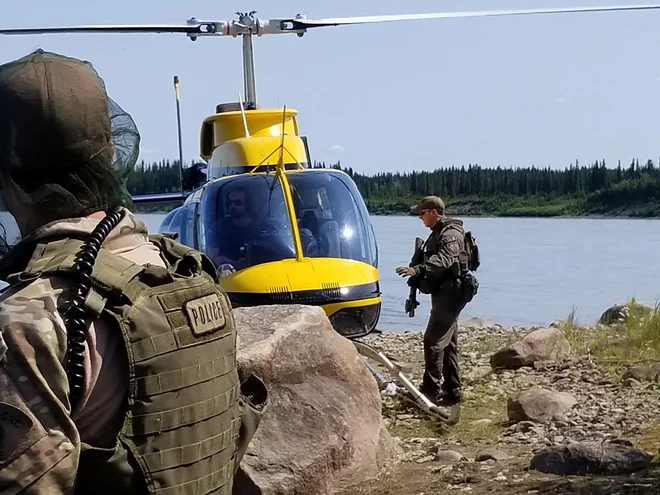 Zdaj ju v največji iskalni akciji v zgodovini Kanade iščejo na območju&nbsp;Saskatchewana in Manitobe. FOTO: Handout Reuters
