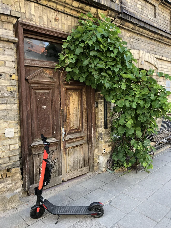 Utrinek iz Užupisa Foto Aljaž Vrabec