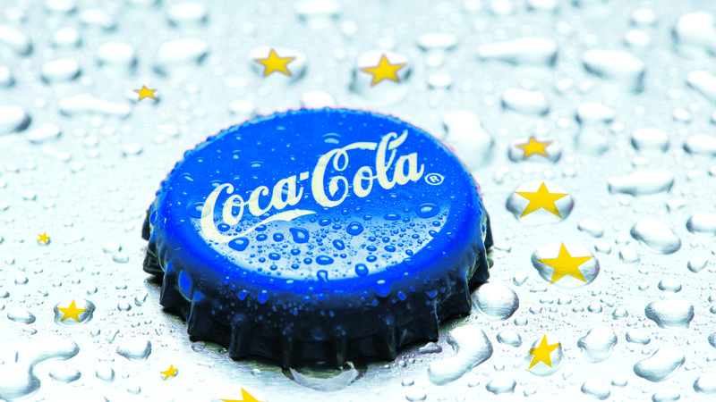 Fotografija: Coca-Cola je bila eden od glavnih sponzorjev romunskega predsedovanja. Foto: Fotodokumentacija Dela