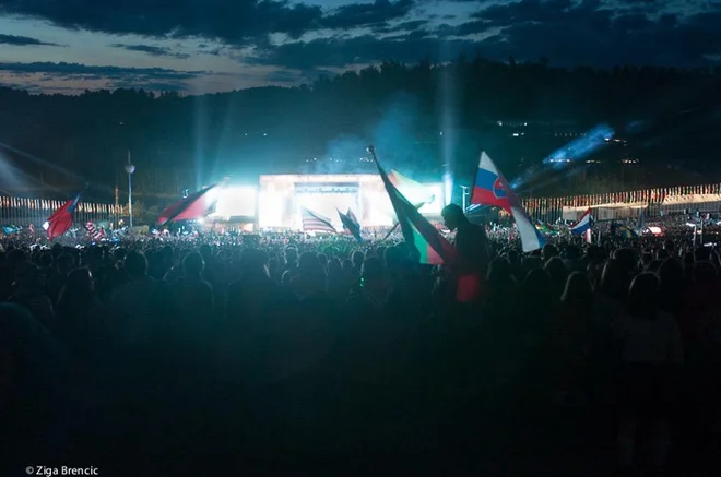 In še spektakularni zaključek jamboreeja.<br />
Foto Žiga Brenčič