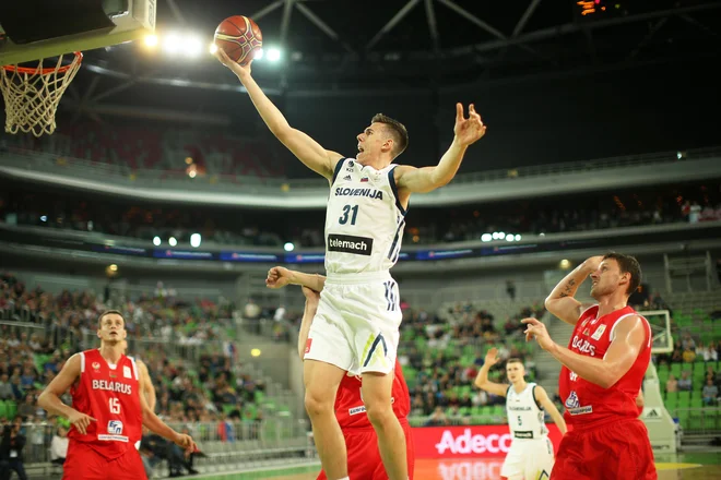 Vlatko Čančar je dve leti po izboru na naboru NBA prepričal Denverjeve šefe. FOTO: Jure Eržen