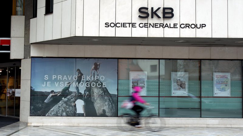 Fotografija: SKB ima največji tržni delež pri stanovanjskih posojilih. FOTO: Blaž Samec/Delo