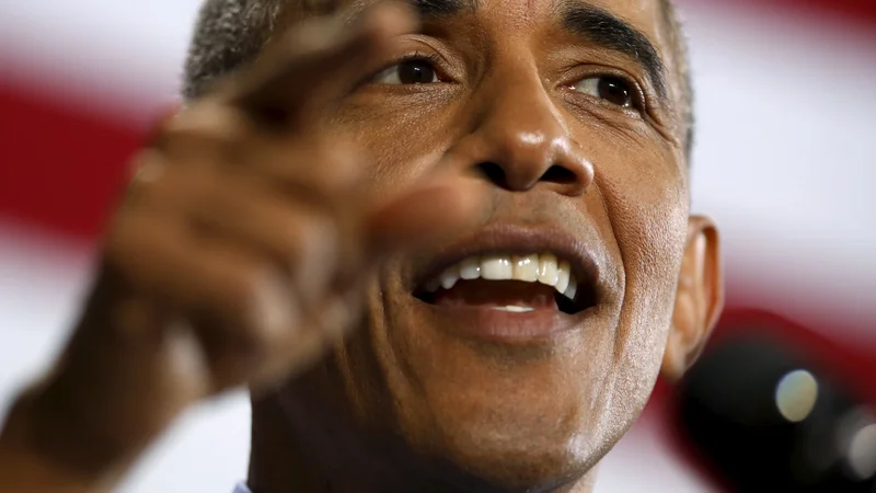 Fotografija: Barack Obama je prekršil nenapisano pravilo. FOTO: Jonathan Ernst/Reuters