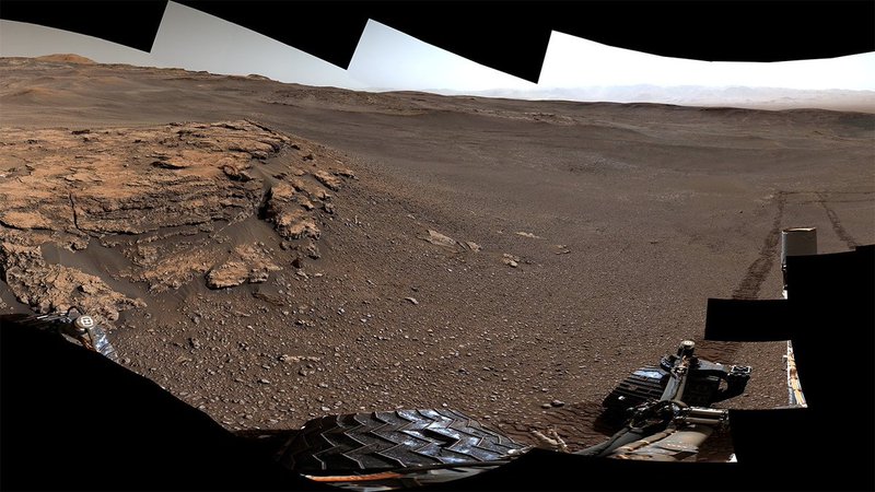 Fotografija: Panorama z Marsa. FOTO: NASA/JPL-Caltech/MSSS 