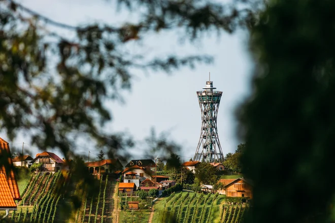 Med dobro obiskane znamenitosti Prekmurja sodi tudi lendavski stolp Vinarium. FOTO: Jure Banfi