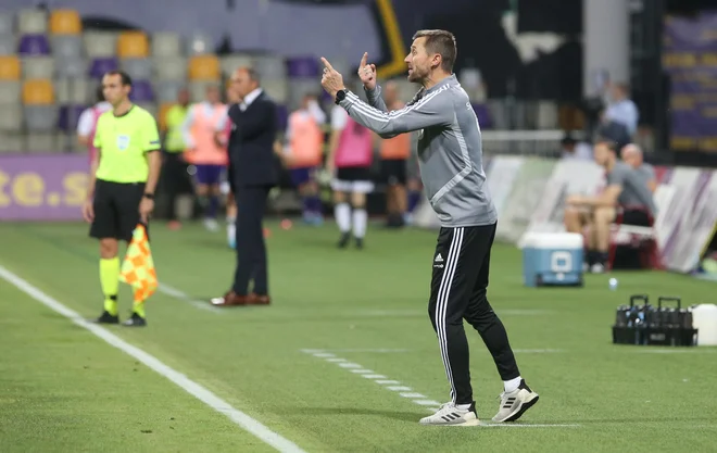 Trener Rosenborga Eirik Horneland se je odlično pripravil za tekmo v Ljudskem vrtu. FOTO: Tadej Regent/Delo