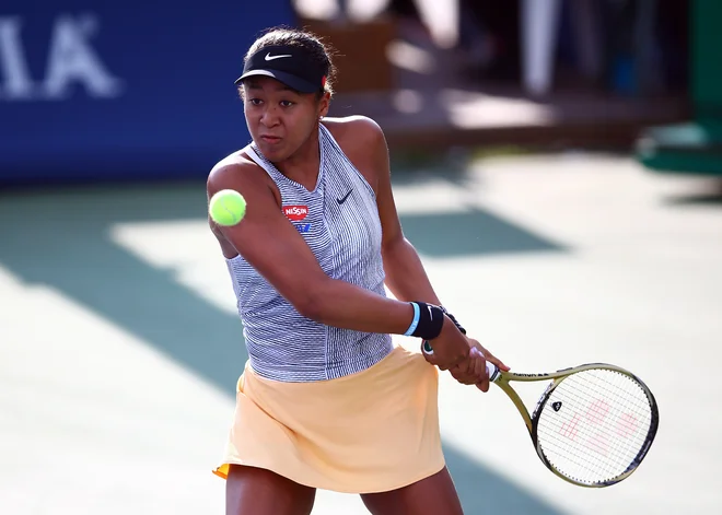Naomi Osaka ta čas kaže najbolje v boju za teniški prestol. FOTO: AFP