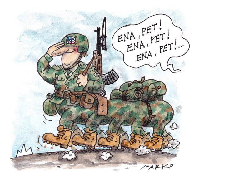 Fotografija: Karikatura: Marko Kočevar