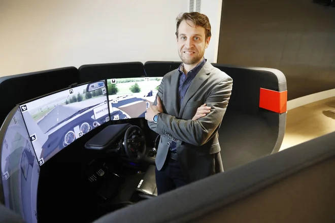 Jaka Sodnik, s katedre za informacijske in komunikacijske tehnologije na Fakulteti za elektrotehniko Univerze v Ljubljani. FOTO: Leon Vidic