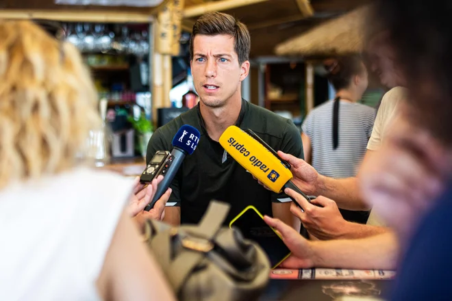 Aljaž Bedene bi rad izboljšal igro na trdi podlagi, na kateri letos še ni dobil dvoboja. FOTO: Grega Valančič/Sportida