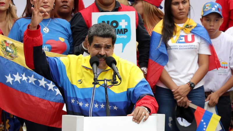 Fotografija: Venezuelski predsednik Nicolás Maduro. FOTO: Manaure Quintero/Reuters