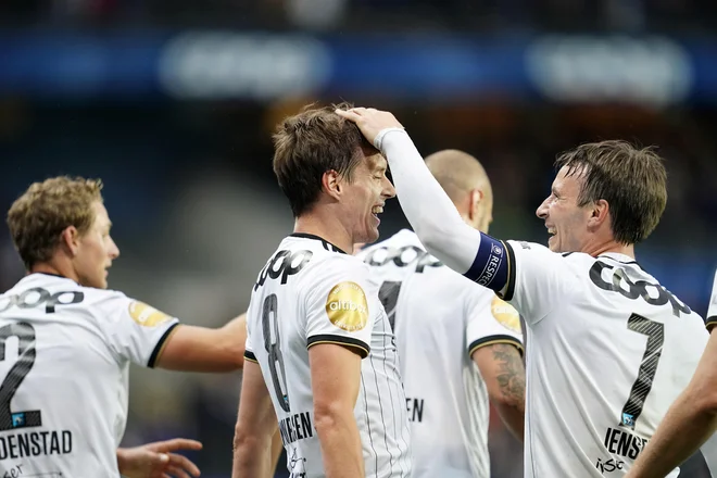 Rosenborg je po prvih 45 minutah hodil po robu, v drugem polčasu pa je le potrdil, da je bil boljši tekmec od Maribora. FOTO: Reuters