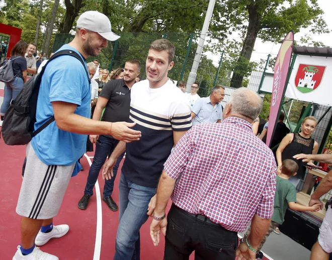 Goran Dragić se je na tekmi pomeril z Markom Milićem. FOTO: Roman Šipić