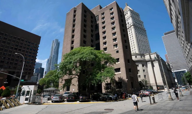 Zapor Metropolitan Correctional Center na Manhattnu. FOTO: Don Emmert/AFP