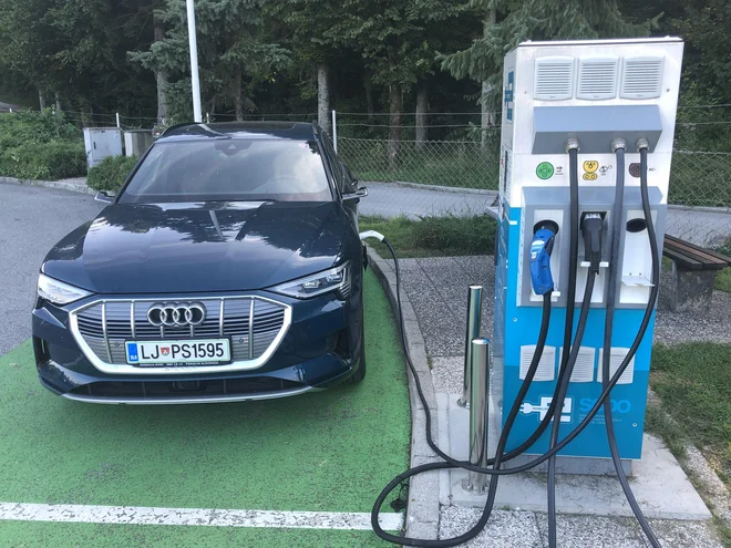 Električna energija poganja dva motorja s štirikolesnim pogonom. FOTO: Aljaž Vrabec