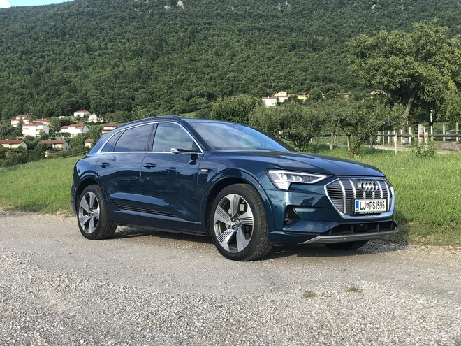 Audi e-tron. FOTO: Aljaž Vrabec