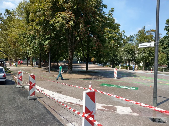 Na ljubljanskem Prekmurskem trgu bo še letos stal tudi spomenik združitve z matičnim narodom. FOTO: Aleš Stergar