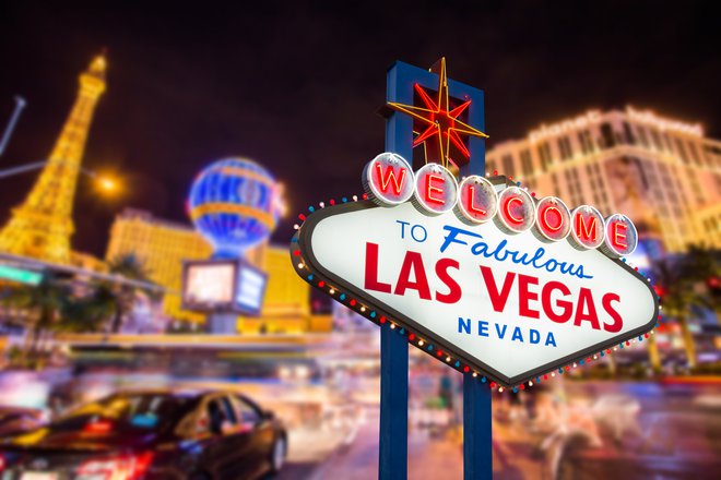 Las Vegas, meka igralništva in kiča FOTO: Shutterstock