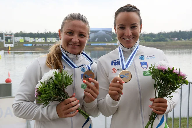 Špela Ponomarenko Janić in Anja Osterman sta zelo uspešen dvojec. FOTO: KZS