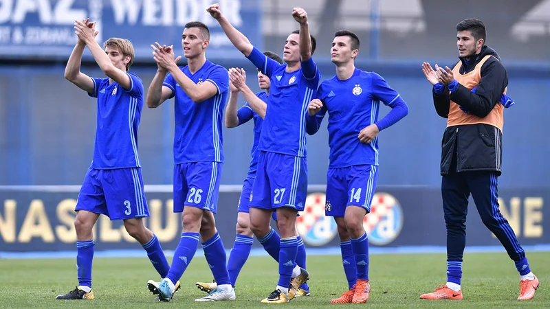 Fotografija: Dinamo se je veselil zmage z 2:0 proti Rosenborgu. FOTO: Cropix
