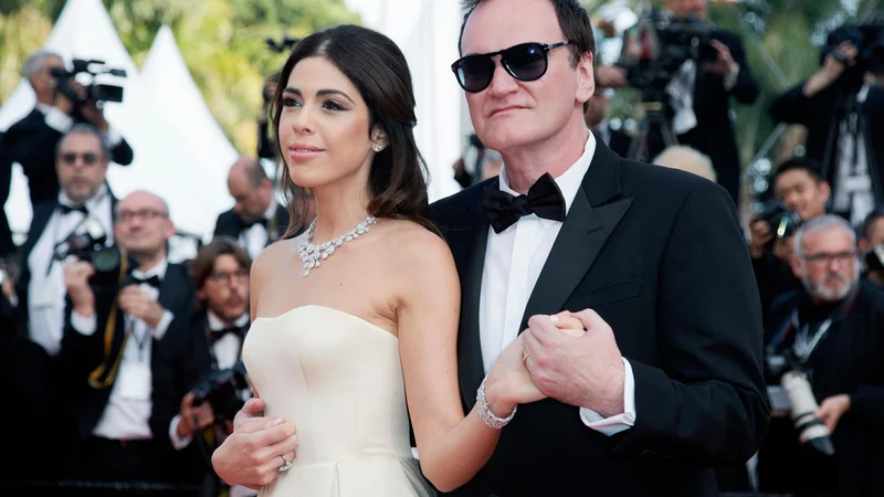 Fotografija: Tarantino in njegova mlada izbranka sta v nestrpnem pričakovanju. Foto Shutterstock