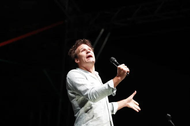 Na sliki Edo Berger. Panč festival. Ljubljana, 22. avgust 2019 Foto Leon Vidic/delo