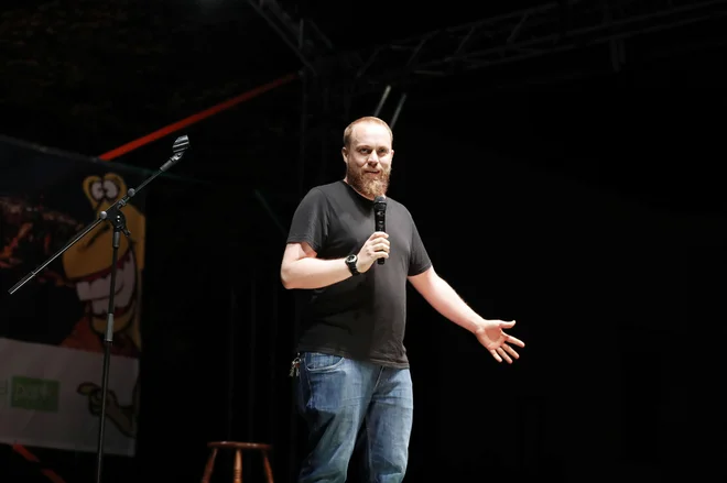 Na sliki Jack Holmes. Panč festival. Ljubljana, 22. avgust 2019 Foto Leon Vidic/delo