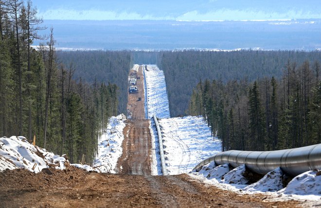 3000 kilometrov je velika razdalja, posel je pa tudi velik. FOTO: Aleksandr Semenov/Gazprom