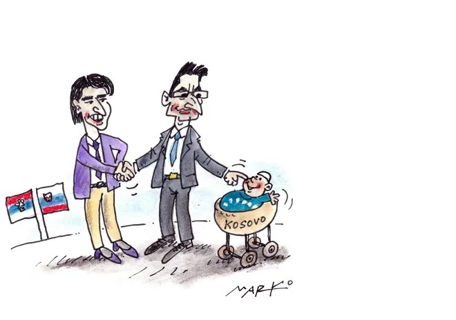 Karikatura Foto Marko Kočevar