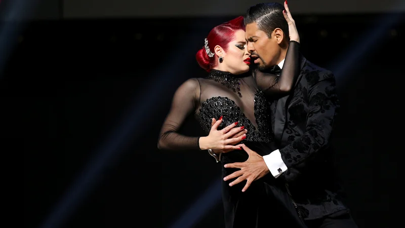 Fotografija: Kolumbijca Andres Uran in Estefania Arango. FOTO: Agustin Marcarian/REUTERS