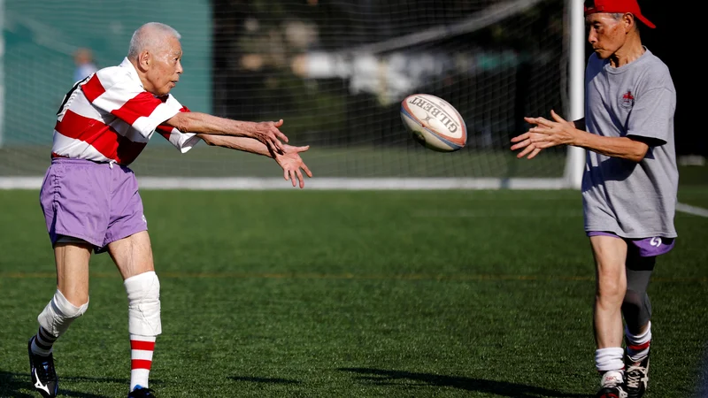 Fotografija: Utrinek iz treninga. FOTO: Kim Kyung-hoon/REUTERS