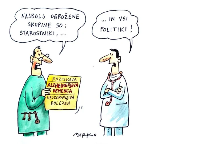 Karikatura: Marko Kočevar&nbsp;