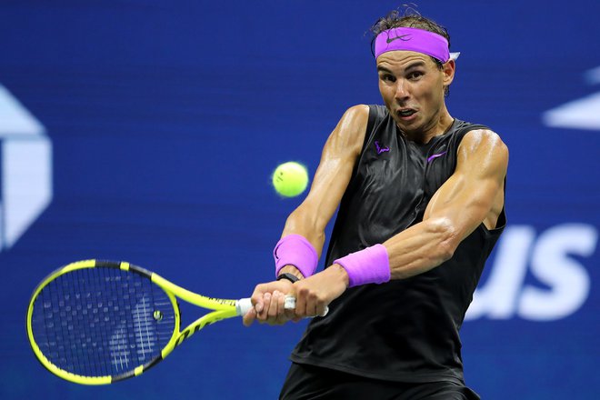 Rafael Nadal se je po letu 2008 še drugič v karieri na vseh štirih turnirjih za veliki slam v sezoni prebil v polfinale. FOTO: AFP