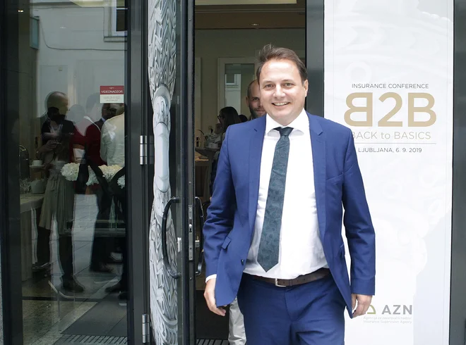 Gorazd Čibej direktor agencije za zavarovalni nadzor na
FOTO:&nbsp; Mavric