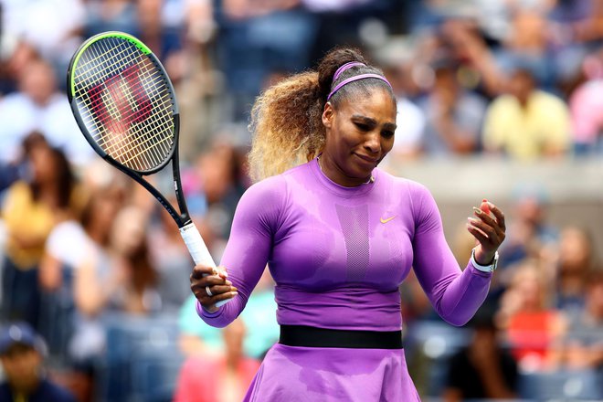 V četrtem zaporednem finalu velikega slama Serena Williams ni zaigrala po pričakovanjih. FOTO: AFP