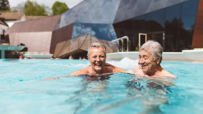 Family Wellness Termalija v Termah Olimia ponuja zabavo in sprostitev za vse generacije. Foto Nino Verdnik