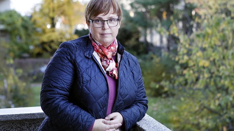 Fotografija: Odvetnica Nataša Pirc Musar poudarja, da »medijski umor« ni nekaj naključnega, ampak je premišljen in načrtovan. FOTO: Blaž Samec/Delo