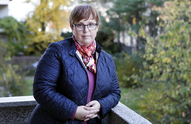 Odvetnica Nataša Pirc Musar poudarja, da »medijski umor« ni nekaj naključnega, ampak je premišljen in načrtovan. FOTO: Blaž Samec/Delo