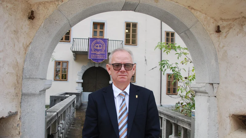 Danilo Zavrtanik, rektor Univerze v Novi Gorici Foto Ali Žerdin