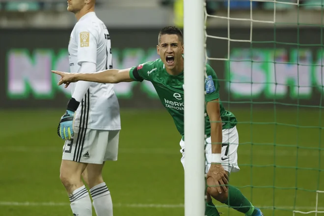 Olimpijin Hercegovec Luka Menalo še ni dočakal nastopa za BiH, mariborski Ljubljančan Dino Hotić ga je. FOTO: Leon Vidic