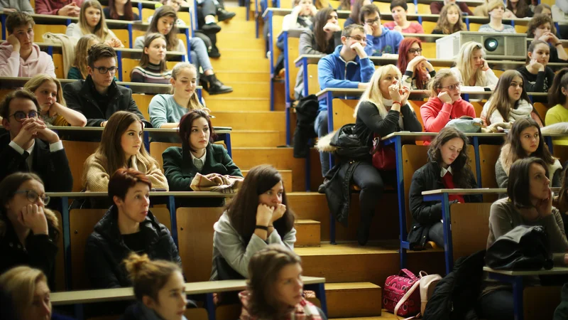 Fotografija: Informativni dnevi na oddelku za zgodovino Filozofske fakultete Univerze v Ljubljani. FOTO: Jure Eržen/Delo