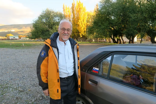 Argentinski Slovenec Peter Skvarča, alfa in omega ledeniškega raziskovanja v Argentini. FOTO: Manca Ogrin