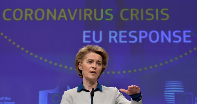 Predsednica evropske komisije Ursula von der Leyen. FOTO: Reuters