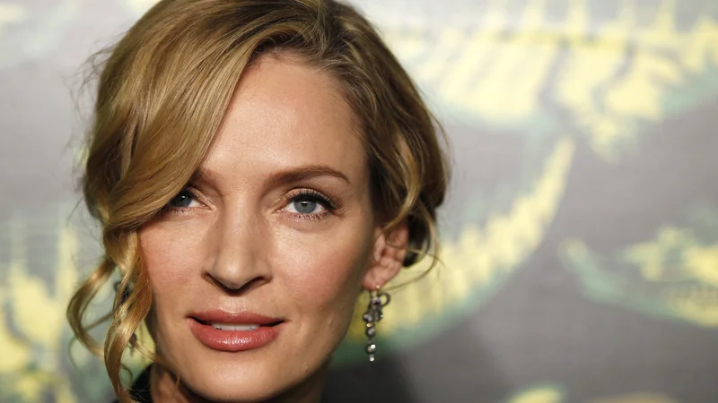 Fotografija: Uma Thurman, plavolasa modrooka lepotica, je zelo prepričljiva tudi v brutalnih akcijskih vlogah. FOTO: Reuters